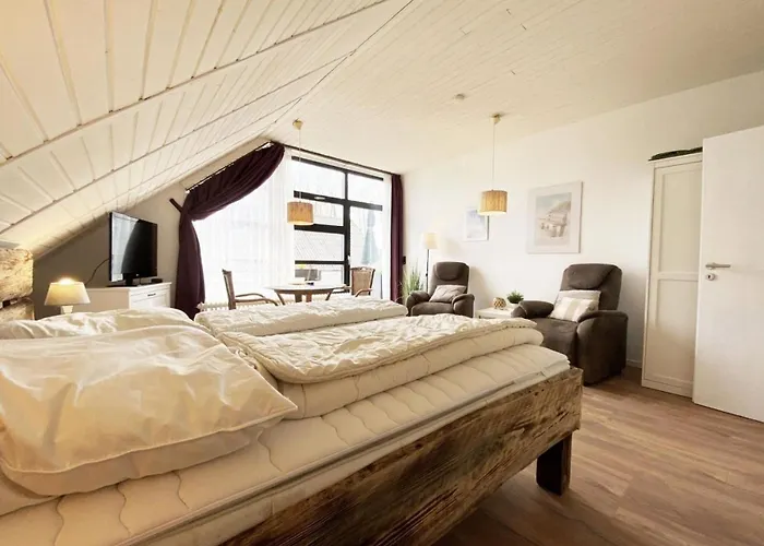 公寓 Ferien Im Wangerland - Haus Wiesenweg - 3 1og *