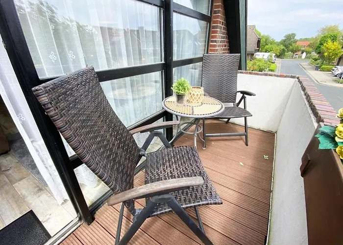 公寓 Ferien Im Wangerland - Haus Wiesenweg - 3 1og 霍鲁梅尔希尔